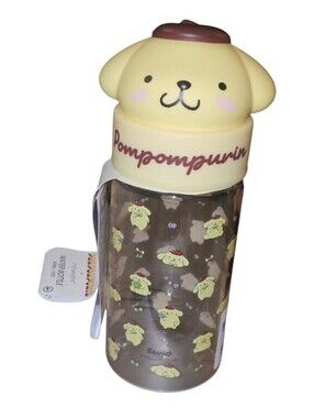 Primark Exclusive Sanrio Pompompurin Dog Water Bottle Tumbler 15 Oz NEW